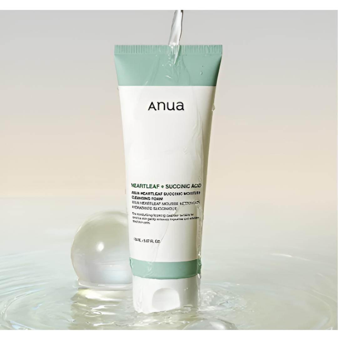 [ANUA] Heartleaf Succinic Moisture Cleansing Foam 150 ml