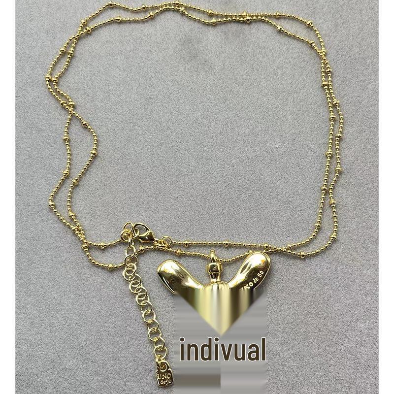 UNOde50 2024 European & American Creative High-Quality Romantic Women s Necklace Jewelry Gift.