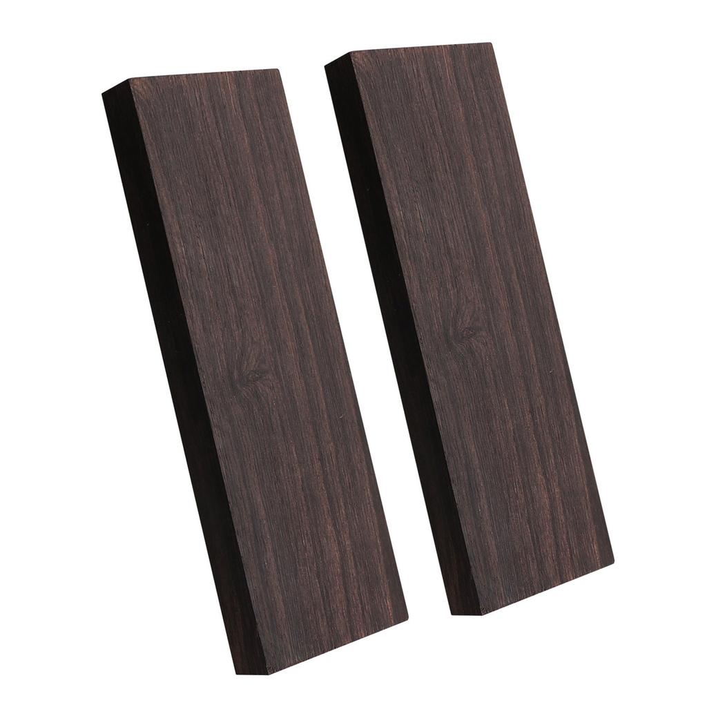 2/4pcs Black Ebony Block Lumber Guitar Wood Material Timber Handle Plate for Music Instruments DIY Blank Crafts Tools
