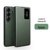 Chali Leather Flip Case with Smart Window for Samsung S26 Ultra