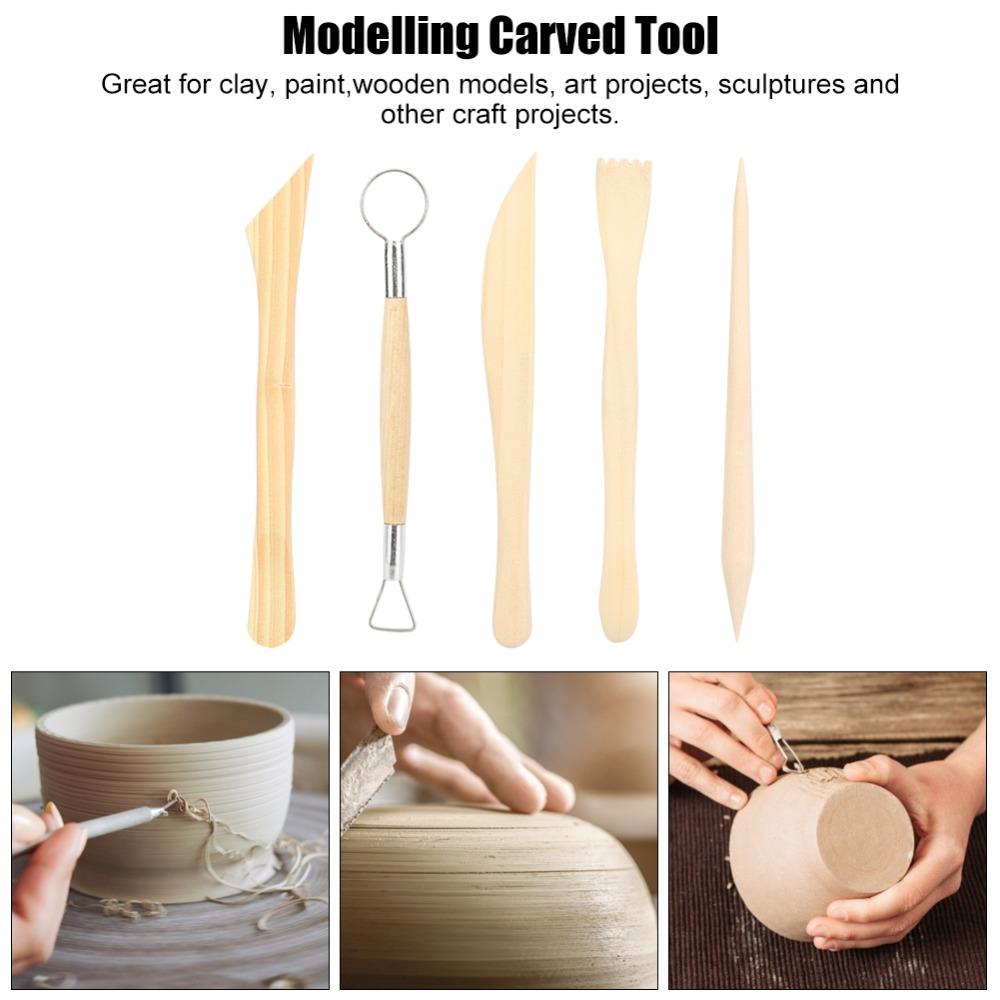 10 PCS Double-Headed Design Pottery Carving Tools Ceramic Pottery Tools  For Ceramics & Clay Pottery