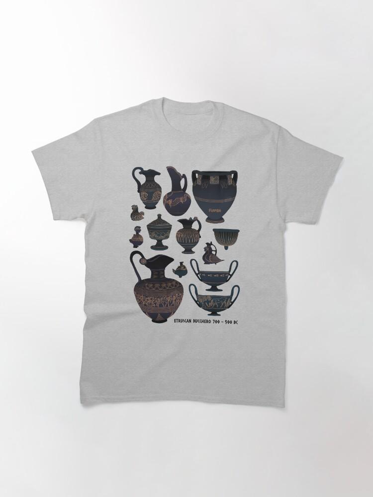 Europe Etruscan Bucchero Pottery Classic T-Shirt