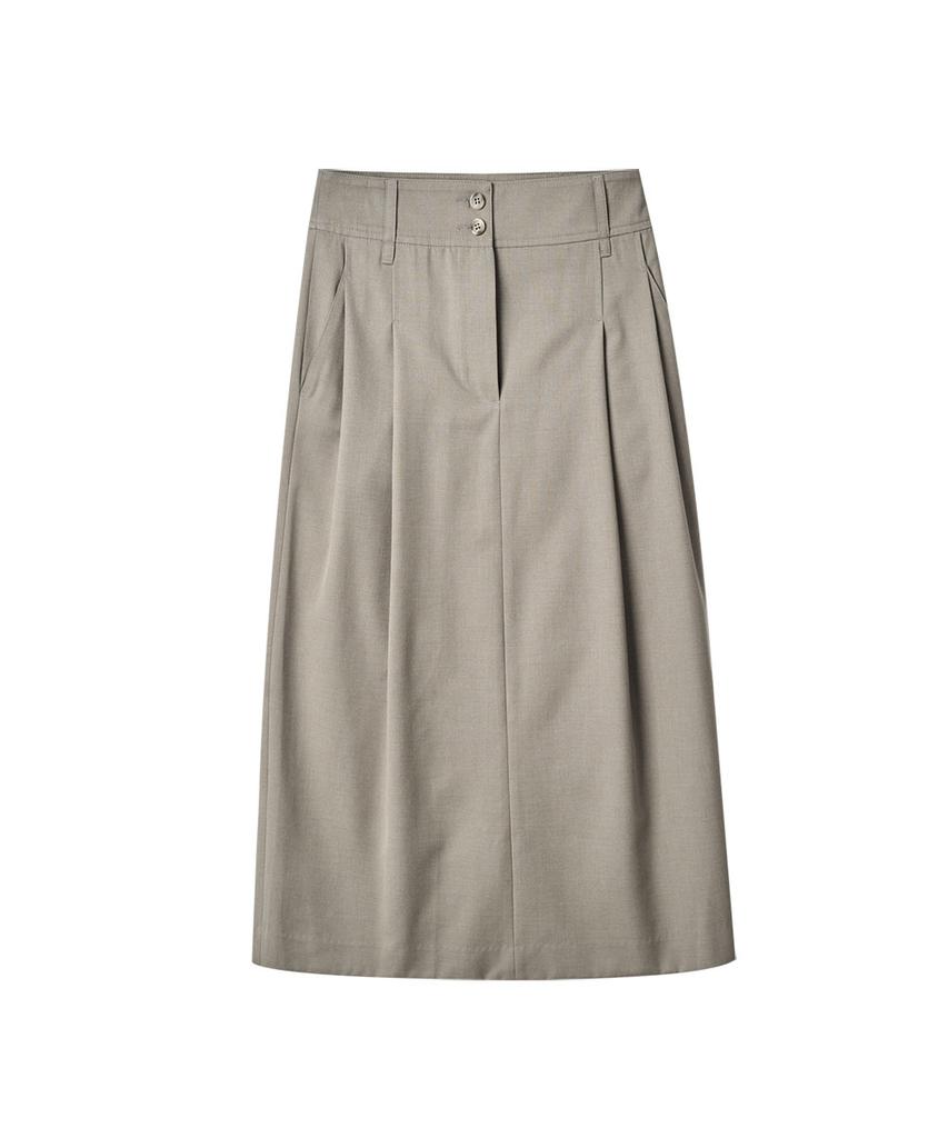 Leopeusaideuhwaiteulabel Clever Skirt Humus