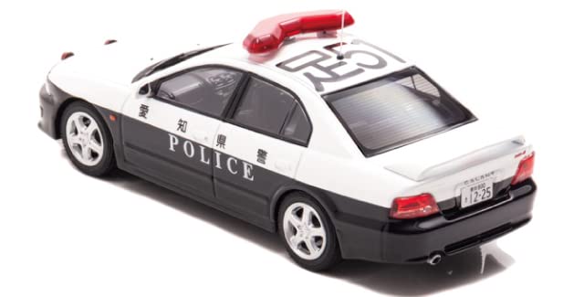 RAI'S 1/43 Mitsubishi Galant VR-4 (EC5A) 2007 Aichi Prefectural Police Traffic Division Vehicle (51cm) Finished Model