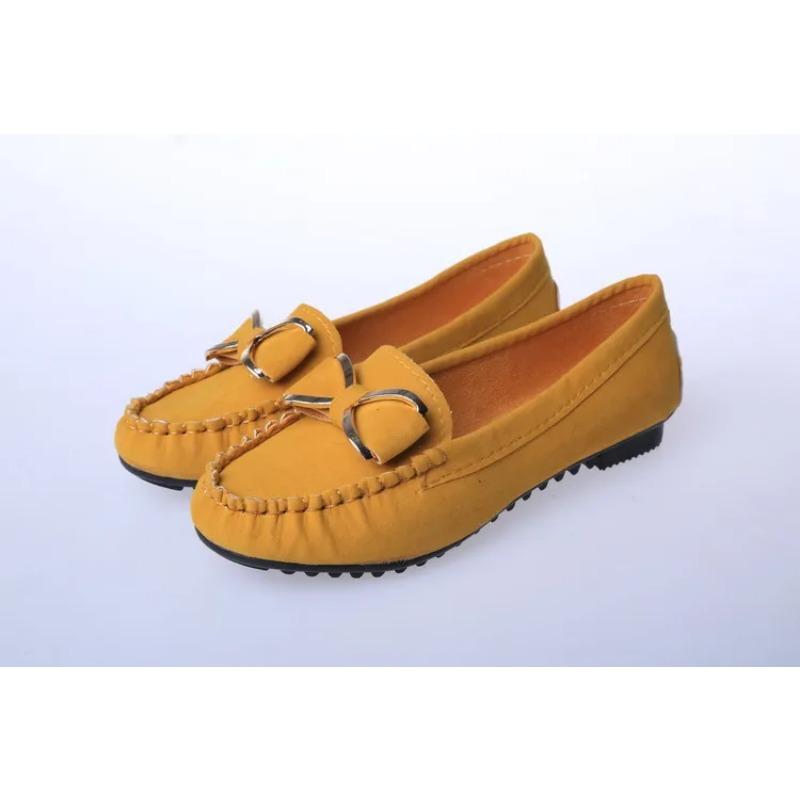 Women's Flat Shoes Fashion Casual Lofers 2025 Ladies Elegant Butterfly-Knot Comfortable Shoes Women Soft Classic Office Shoes