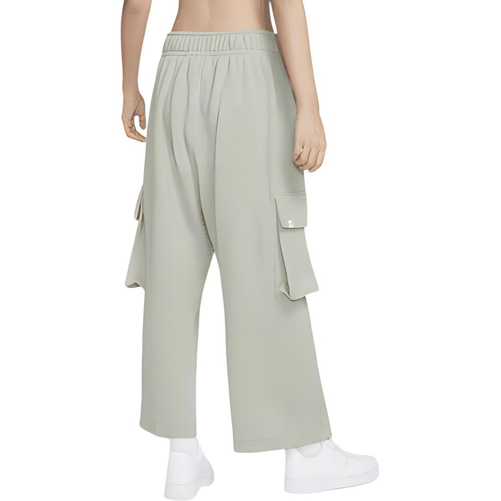 Nike Sportswear Oversized Logo Comfortable Fashion Work Pants Women Pants Horizon-Green FV7513-370