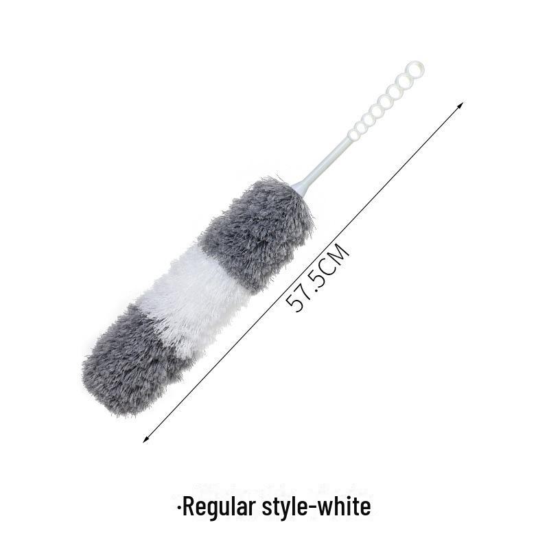 Zen Retractable Electrostatic Feather Duster for Household Dust and Bed Cleaning