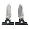 Universal Foldable Footrest Easy Installation No Tools Required Sturdy Support for Most Electric Scooters Motorcycle