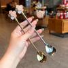 Stainless Steel Japanese Cherry Blossom Spoon Exquisite Dessert Long Handled Ice Spoon Household Bird's Nest Mixing Spoon