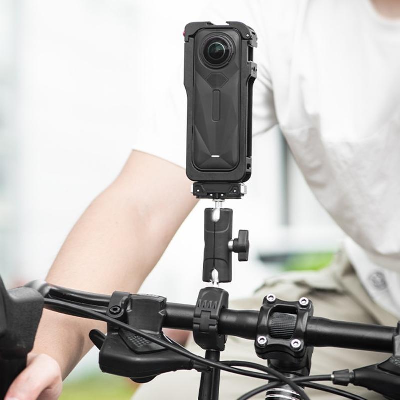 Anti Collision Metal Protective Frame Cage For 360 Camera With Multiple Interfaces Design And Expandable Mounting Point