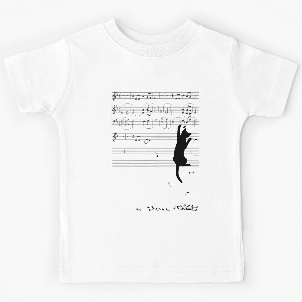 Mischief Black Cat Classic Kids T-Shirt 150