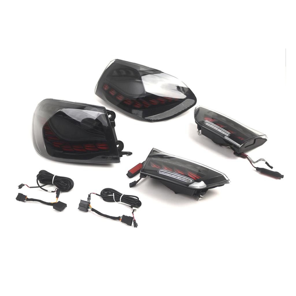 L&R Smoked LED Tail Lights Rear Lamp Assembly For BMW 4 M4 GTS F32 F33 F82