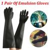 Anti Chemical Lab Rubber Acid Alkali Safety Gloves Labor Supplies Industry Gloves Latex Gauntlets
