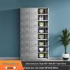 WEZHO Stainless Steel Multi-Door Storage Cabinet