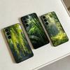 Spring green scenery  For Samsung S25,S24,S21,S22,S23,S30,Ultra,S20,Plus,Fe,Lite,Note,10,9,5G Black Cover