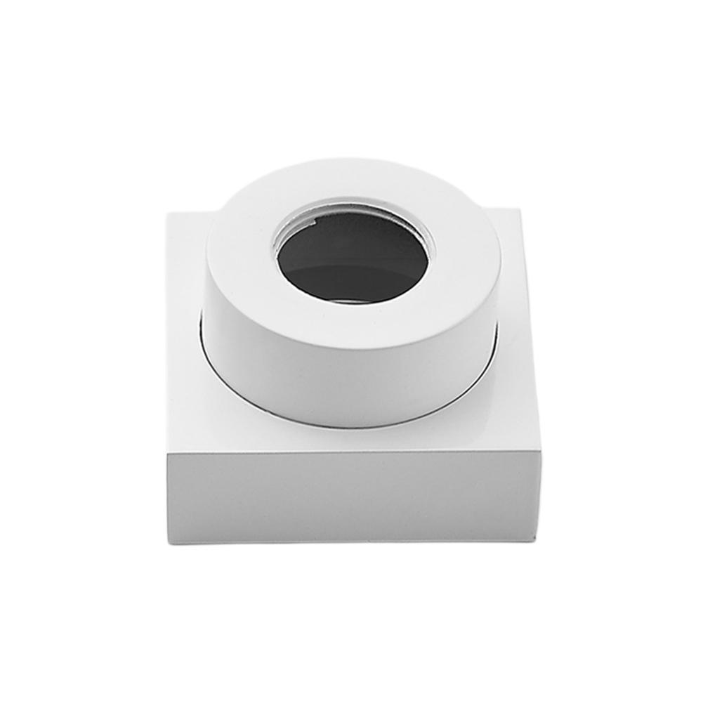 6*6cm Adjustable Shower Head Easy Install Decorative Cover Copper Cover Install Cover Adjustable Height Mechanism