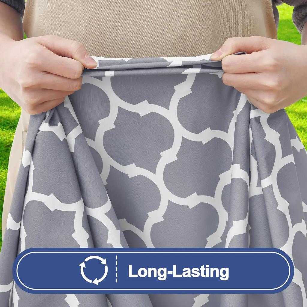 Elastic Fitted Tablecloths 6ft | Rectangle Table Cloth Waterproof | Table Cover for Outdoor & Camping