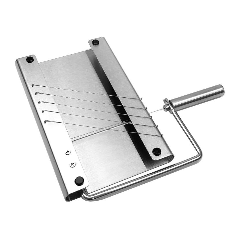 5Pcs 304 Stainless Steel Cheese Slicer Wire Replacement Cheese Cutter Wire For Block Cheeses Butter Cutting Board Wire
