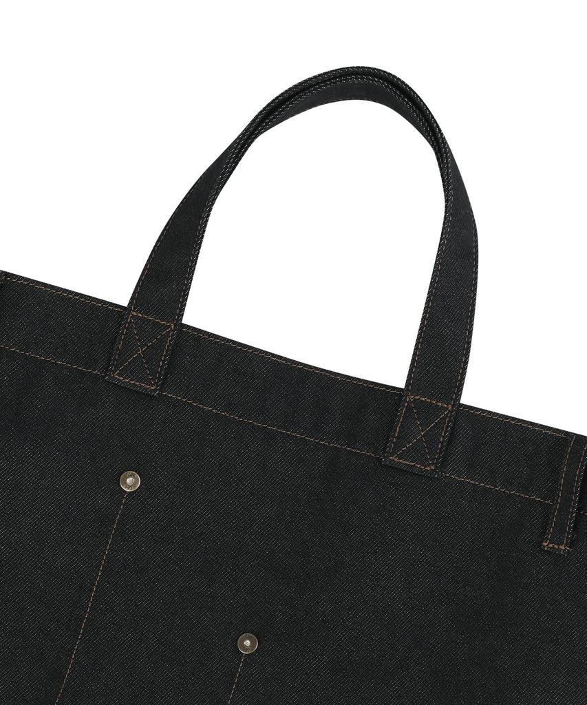 Wacky Willy [Wacky Willy X Lee] Denim Tote Bag Black