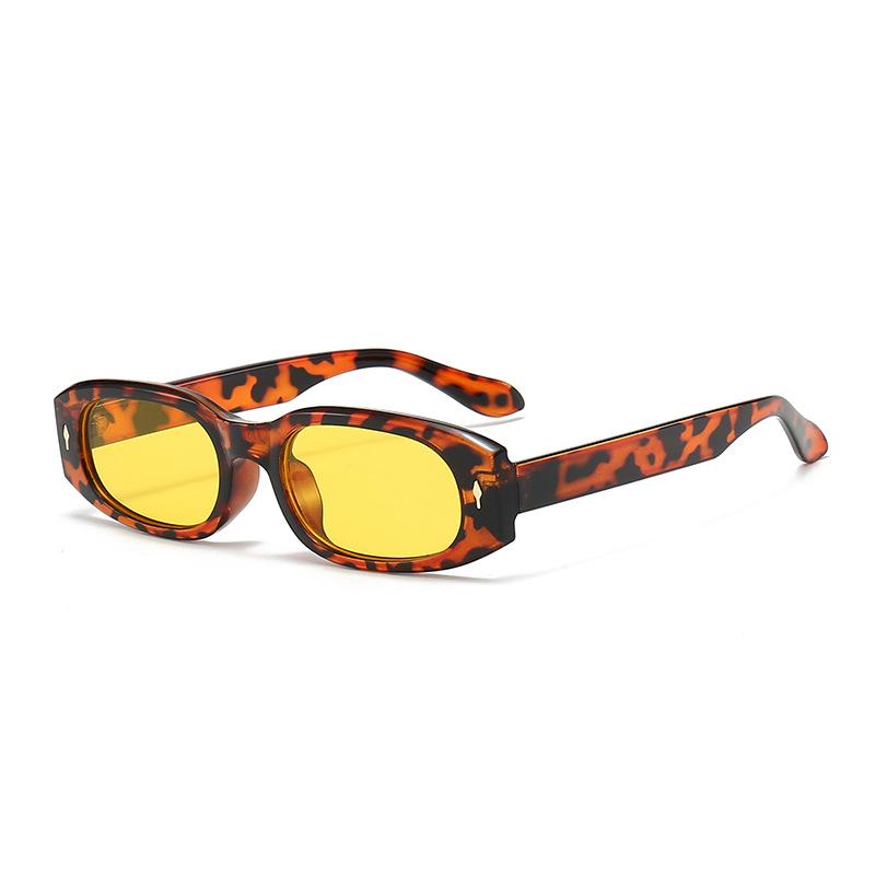 Vintage Oval Sunglasses for Women Men Retro Round Eye Glasses Brand Rectangle Sun Glasses Unisex Fashion Goggles