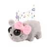 15cm Kawaii Sad Hamster Musical Plush Toy Soft Stuffed Animal Cute Hamster Plush Dolls For Children Kids Christmas Birthday Gift
