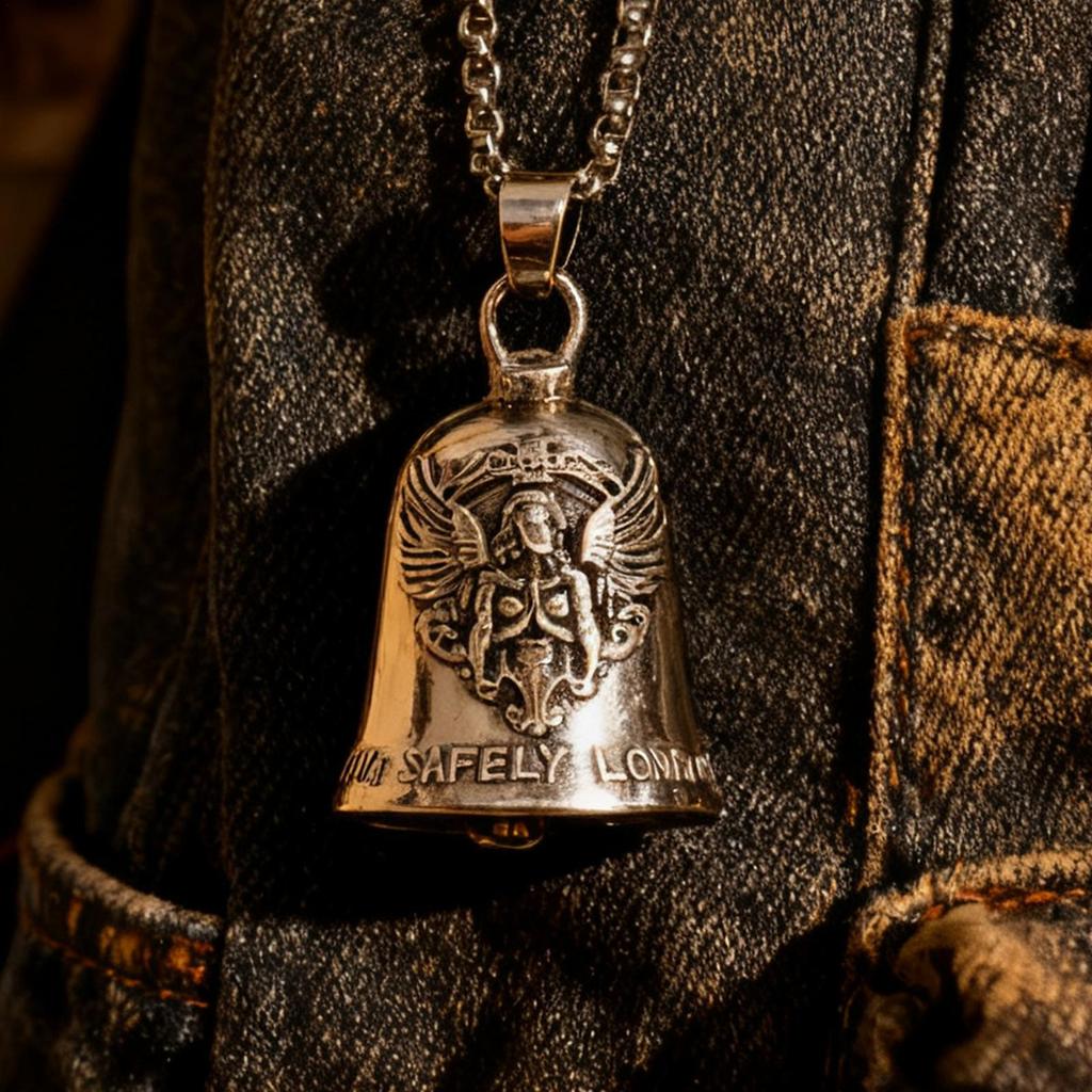 Biker Bells For Women Angel Motorbike Supplies Portable Motorbike Bell For Long-Distance Drive Road Trip Daily Commute Birthday