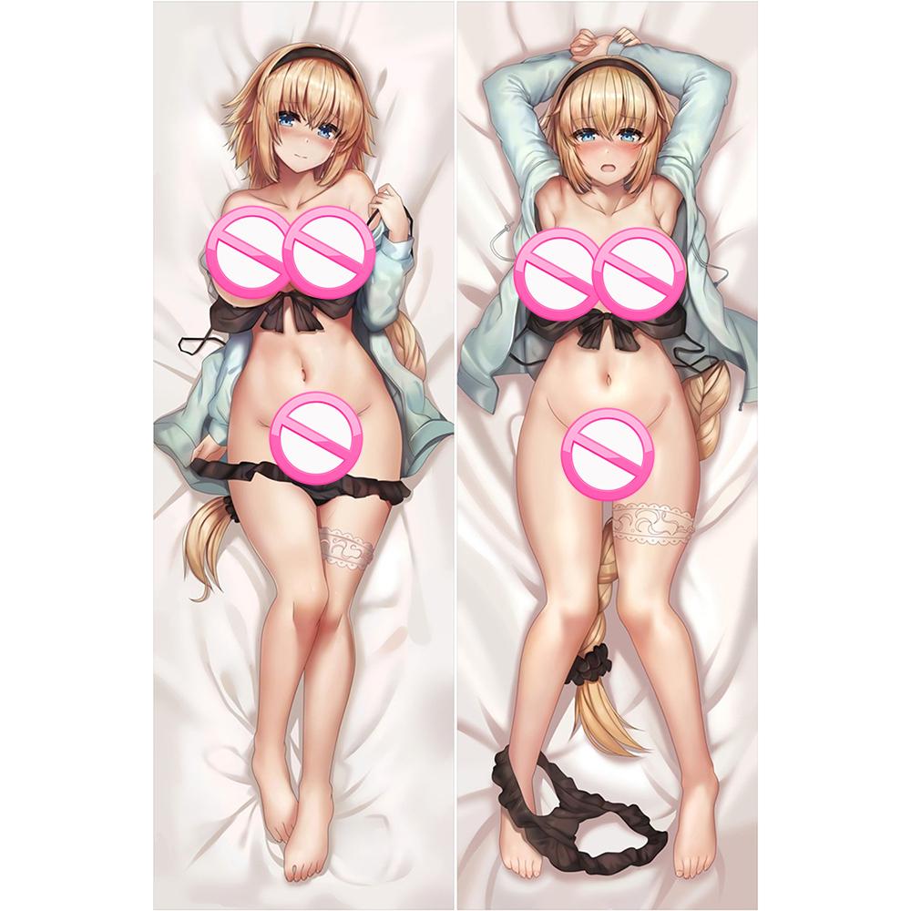 Dakimakura Anime Fate Grand Order Jeanne D'arc Full Body Pillow Double-sided Print Life-size Pillowcase Cover
