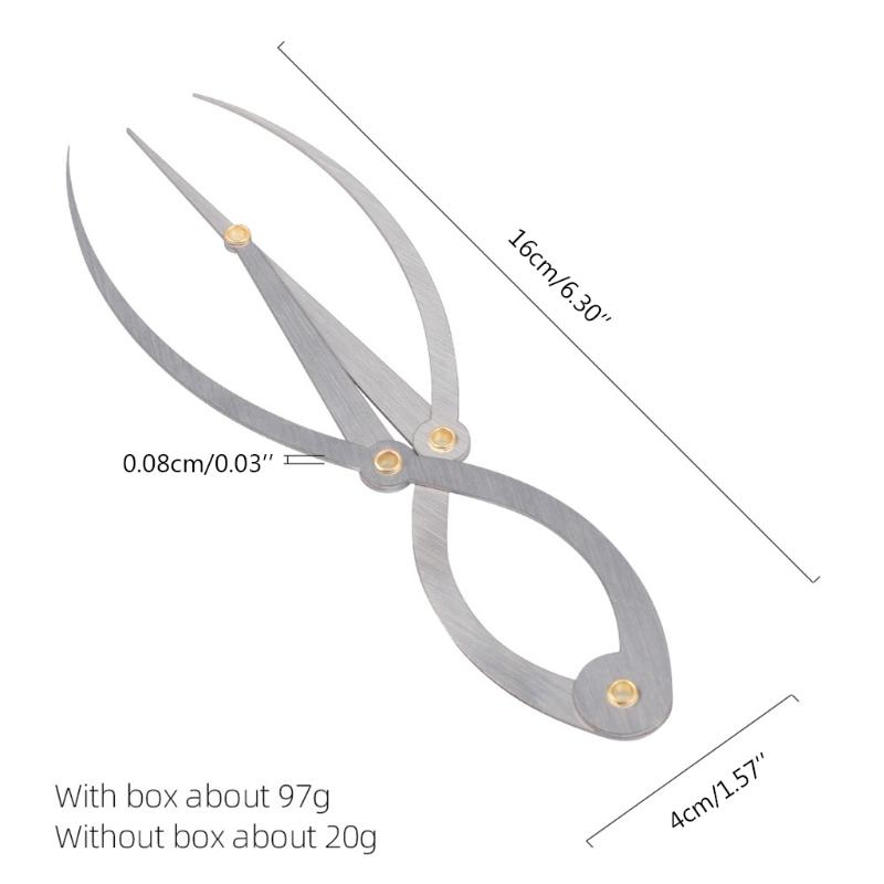 1:Kalkulator Złotego Podziału 1,618 Trzypunktowe Pozycjonowanie Suwmiarka Równowagi do Makijażu Brwi Tatuaży Projektów Artystycznych