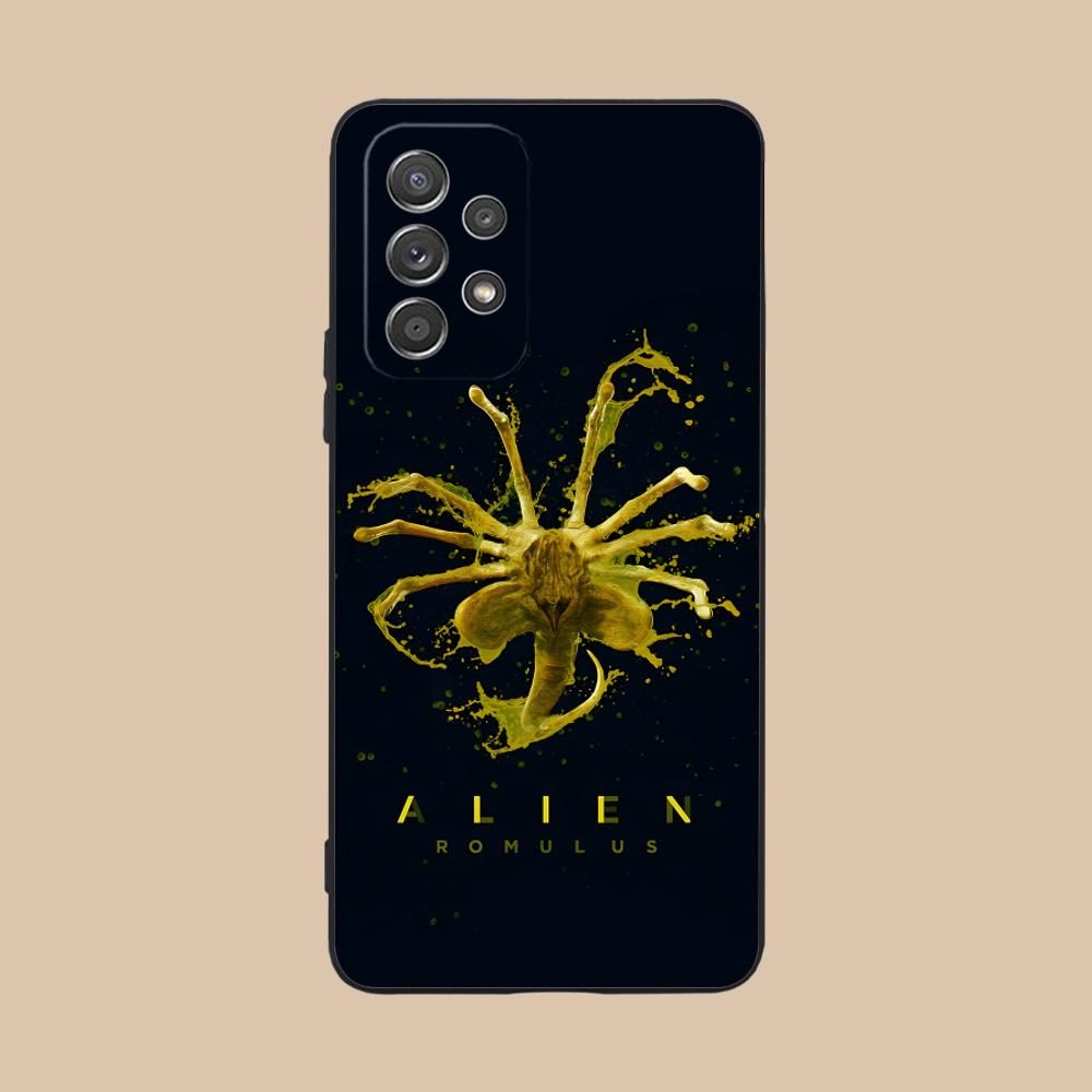 Alien Romulus Mobile Cell Phone Case for Samsung Galaxy M55 54 42 35 34 33 32 23 22 15 14 13 12 F55 5G Colorful Cover Luxury