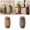 Contemporary Rattan Effect Basket Plant Holder for Wedding and Party Decors, Light Weight Flower Basket