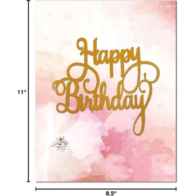 DUGUTUL Colored Printer Paper, Watercolor Stationary Paper, Double-Sided, Computer Paper for Business or Personal Use, Printer Friendly for Letters