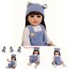Full Silicone Reborn Baby Doll With Knitted Hats And Clothing Design For Collectors And Gift Enthusiasts