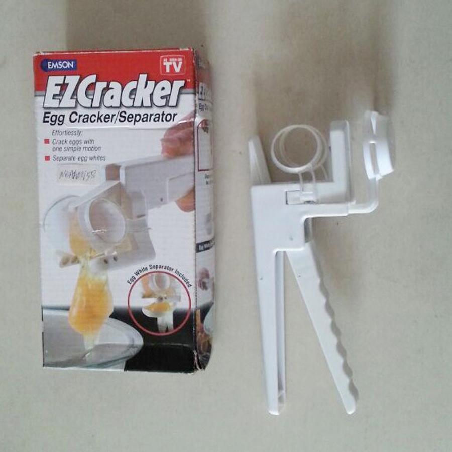 Handheld Egg Cracker, Egg Shell Remover, TV Egg Cutter, Egg Yolk Separator Kitchen Gadget