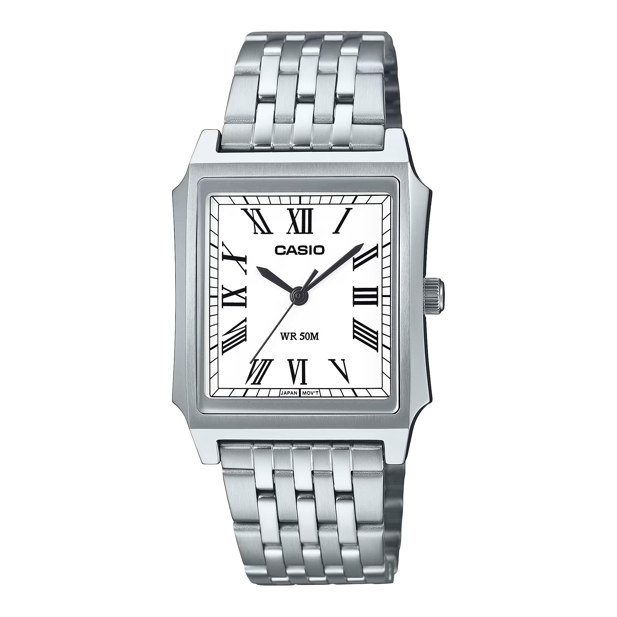 Casio Collection Wristwatch MTP-B190D-7BVEF Men s Silver