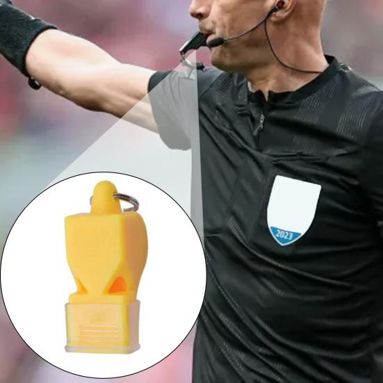 Referee Whistle with Lanyard Keyring 115dB Loud Sound Portable Professional Outdoor Training Survival Soccer Basketball Sports Whistle