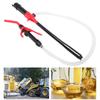   Electric Siphon Fuel Transfer Pump Self Priming Portable Gasoline Transfer Pump for Camping Outdoor Activities with   Hose ABS Material  