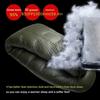 Outdoor camping, three-dimensional grid design, mummy style. Down sleeping bag, 95% goose down 1000g filling, ultra-light, warm,