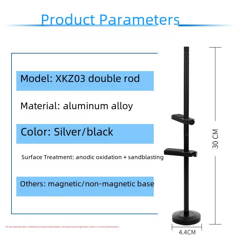 Aluminum Alloy 4070 Vertical Graphics Card Support Stand with Magnetic Base for 7900XT.
