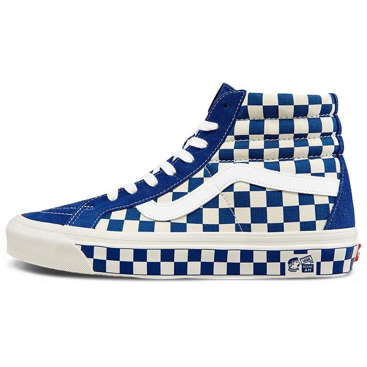 Vans Style 38 Checkerboard Blue/White Men s VN0A38GF2U8 EU 34.5