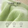 Towel absorbent coral fleece wipe headscarf cartoon children's face towel children's towel dry hair towel baby bath face towel