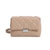 Rhombus embroidery thread small square bag women's 2026 autumn popular versatile fashion chain single shoulder messenger bag