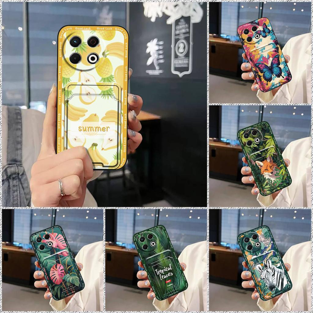 Back Cover Fashion Design Phone Case For Tecno Spark30 Pro 4G/KL7 Dirt-resistant Shockproof TPU Cartoon Graffiti Cover