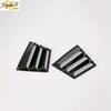 2X Glossy Black Rear Window Louver Vent Cover Trim For Mazda 6 Atenza 2014-