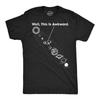Mens Funny T Shirts Well This Is Awkward Sarcastic Flat Earth Graphic Novelty