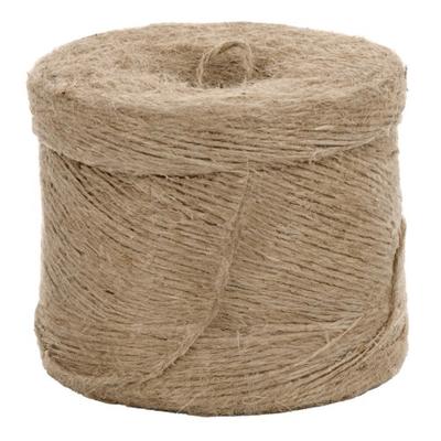 Mill Farm 3-fädiges Naturjute-Garnspule Jumbo 500g/ 375m