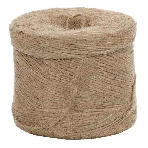 Mill Farm 3ply Natural Jute Twine Spool Jumbo 500g/ 375m