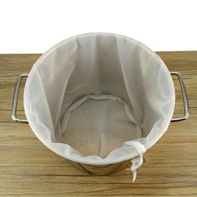 1 adet Bira Homebrew Filtre Torbası Bira Malt Kaynatma Wort Püre Süzgeç Aracı Örgü Naylon Gıda Süzgeç Çanta Şarap Soya Sütü Filtresi
