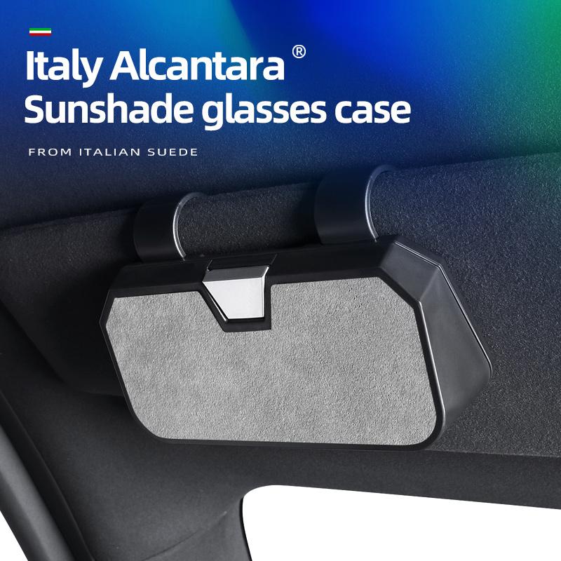 Car Glasses Case For Cadillac SRX STS XTS ATS XT4 XT5 XT6 CT4 CT5 CT6 Optiq LYRIQ Escalade lQ 2025 Universal Car Glasses Frame