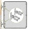 304 Stainless Steel Hinge Accessory 36mm Gate Brackets 304 Stainless Steel Hinges Complete Installation Package