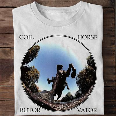 NEW Coil Horse Rotorvator T Shirt  Unisex T-Shirt